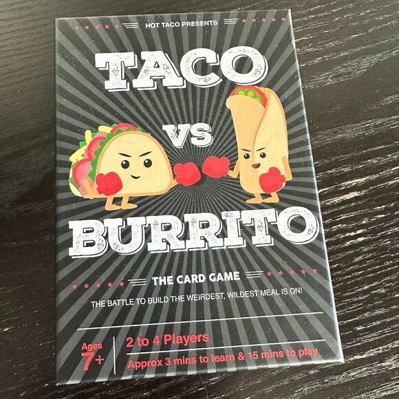 Taco vs Burrito Card Game - Picture 1 of 3